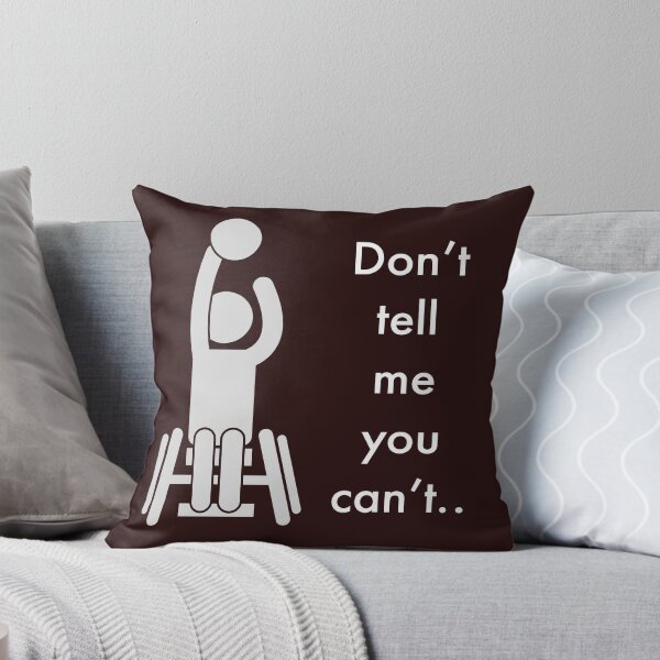 Item preview, Don't tell me you can't. Person with disability, playing basketball designed and sold by doctors-apparel.