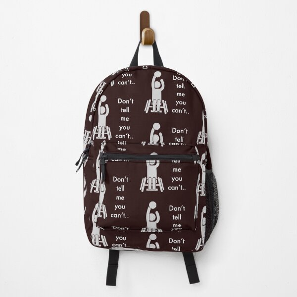 Item preview, Don't tell me you can't. Person with disability, playing basketball designed and sold by doctors-apparel.