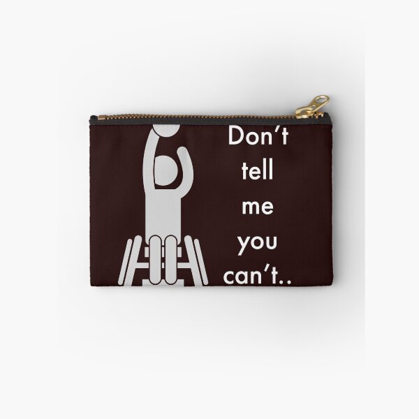 Item preview, Don't tell me you can't. Person with disability, playing basketball designed and sold by doctors-apparel.
