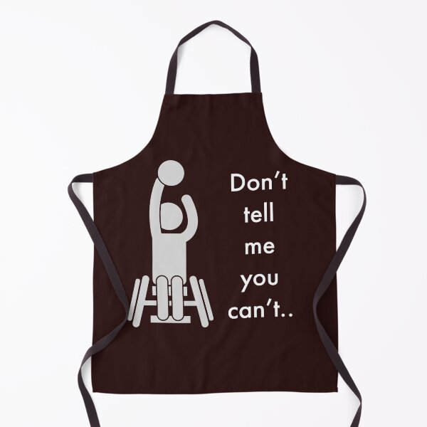 Item preview, Don't tell me you can't. Person with disability, playing basketball designed and sold by doctors-apparel.