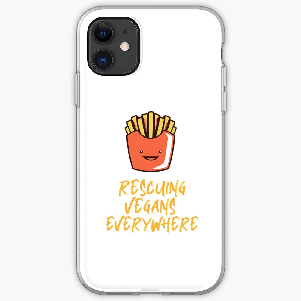 Rescuing Vegans Everywhere with Fries iPhone Case