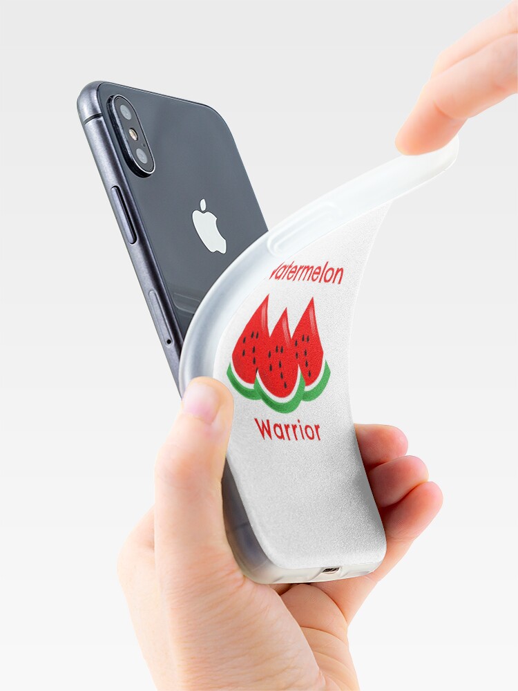 Alternate view of Watermelon Warrior iPhone Case & Cover