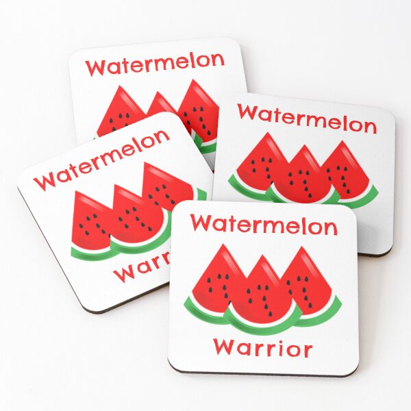 Item preview, Watermelon Warrior Fruit Lovers Vegetarians Vegans designed and sold by Sweevy Swag.