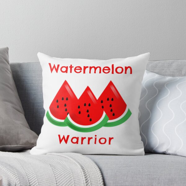 Item preview, Watermelon Warrior Fruit Lovers Vegetarians Vegans designed and sold by Sweevy Swag.