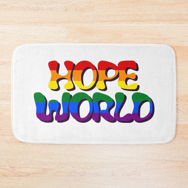 Item preview, Hope World Gay Pride Edition designed and sold by Hobicore-Store.