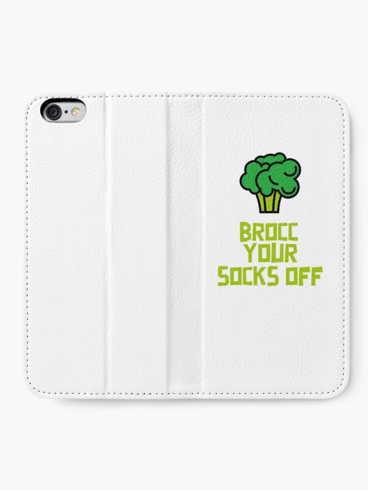 Alternate view of Brocc Your Socks Off iPhone Wallet