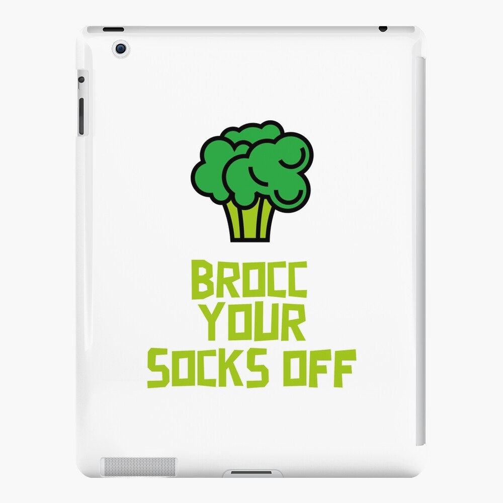 Brocc Your Socks Off iPad Case & Skin