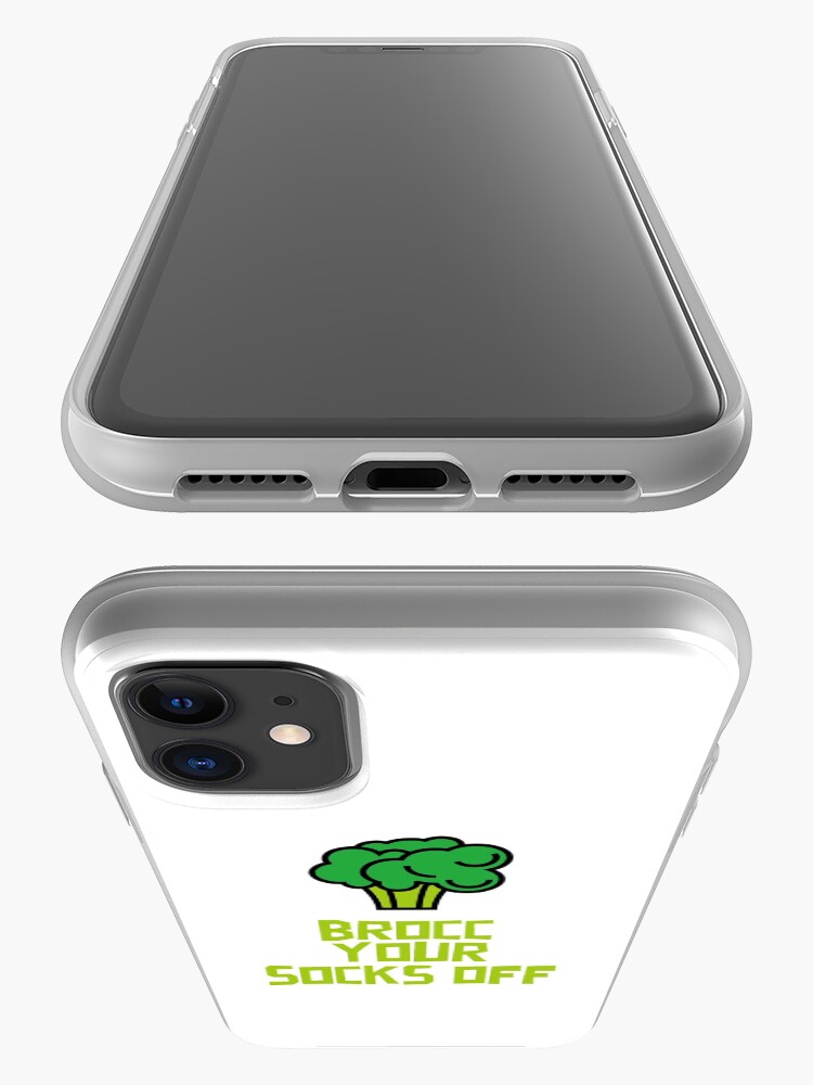 Alternate view of Brocc Your Socks Off iPhone Case