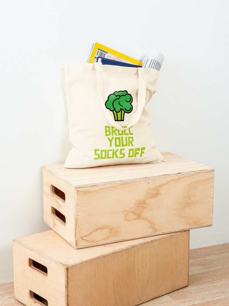 Alternate view of Brocc Your Socks Off Tote Bag