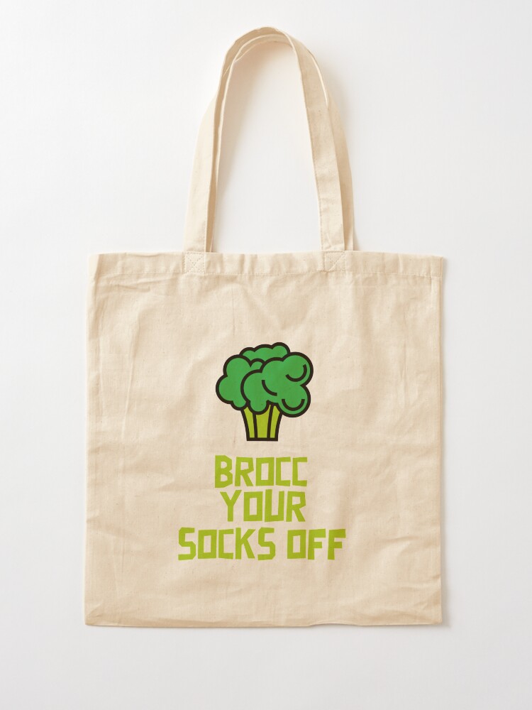 Alternate view of Brocc Your Socks Off Tote Bag
