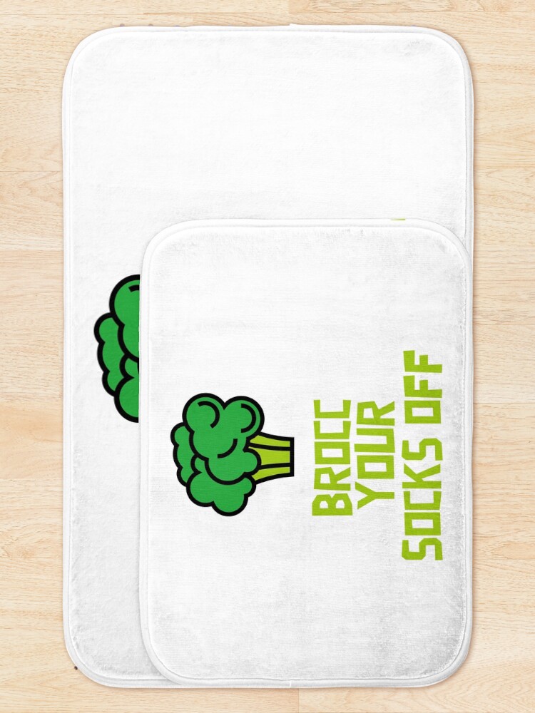 Alternate view of Brocc Your Socks Off Bath Mat