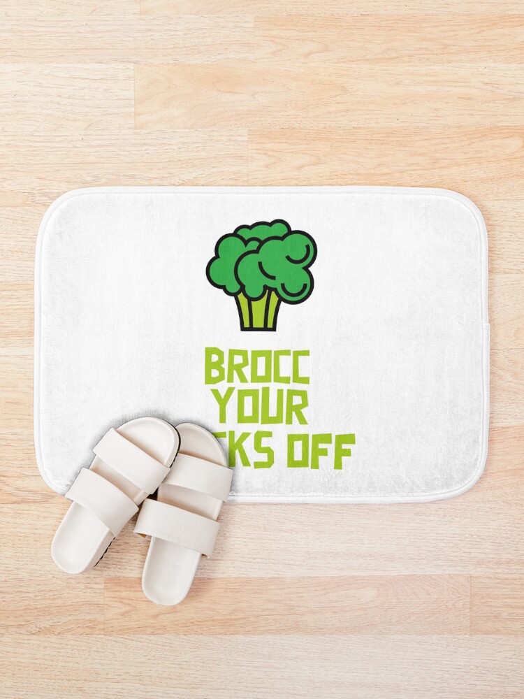 Alternate view of Brocc Your Socks Off Bath Mat