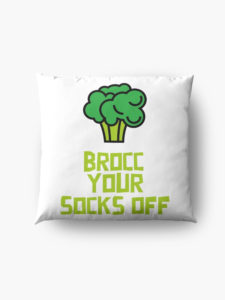 Alternate view of Brocc Your Socks Off Floor Pillow