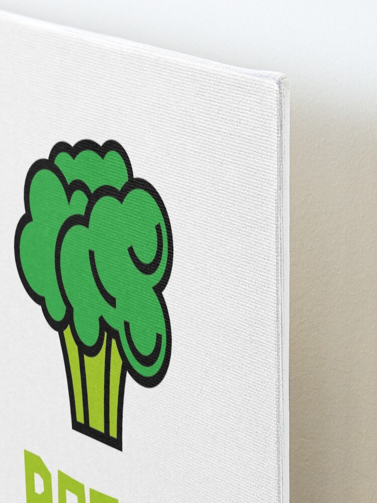 Alternate view of Brocc Your Socks Off Mounted Print