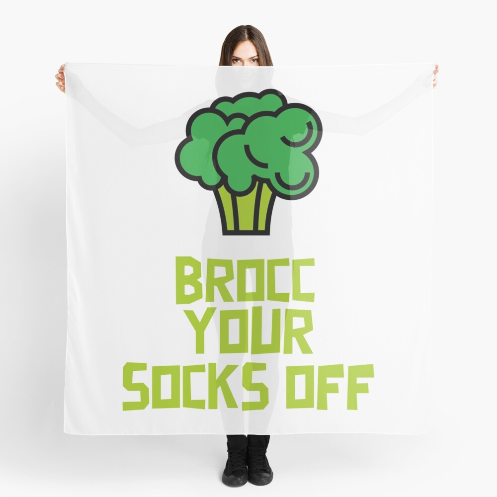 Brocc Your Socks Off Scarf