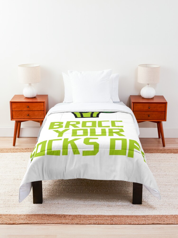 Alternate view of Brocc Your Socks Off Comforter