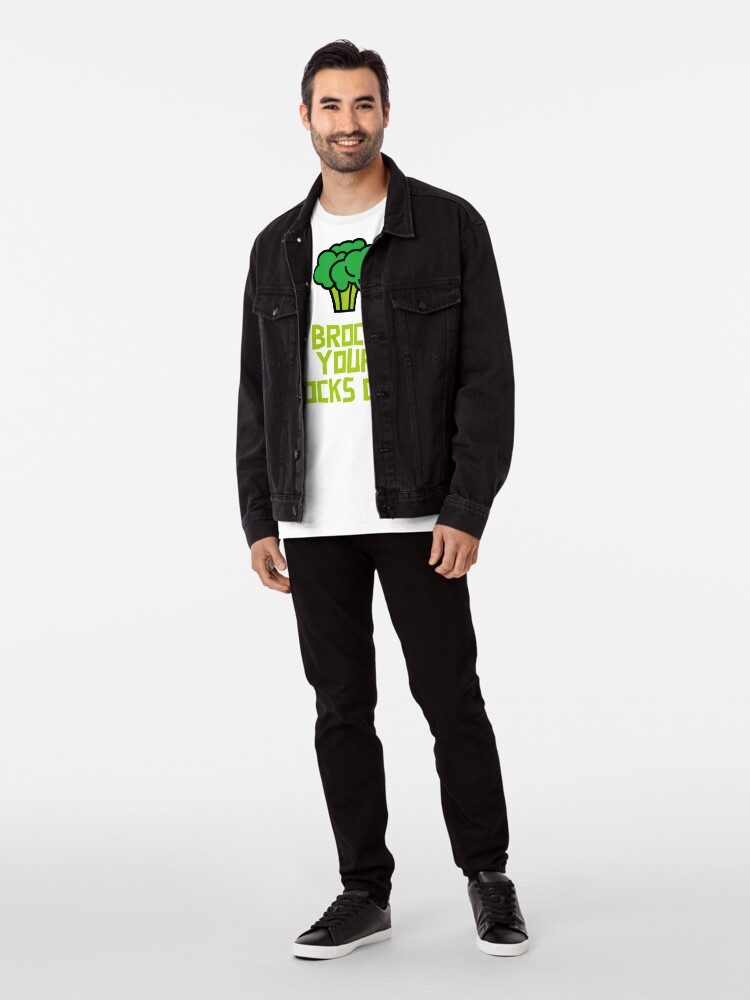 Alternate view of Brocc Your Socks Off Premium T-Shirt