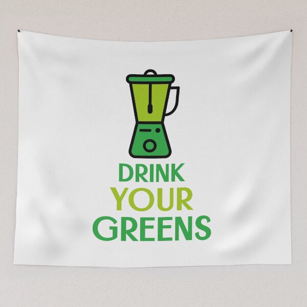Item preview, Drink Your Greens designed and sold by Sweevy Swag.