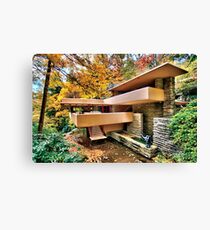 The Art & Architecture of Fallingwater Canvas Print