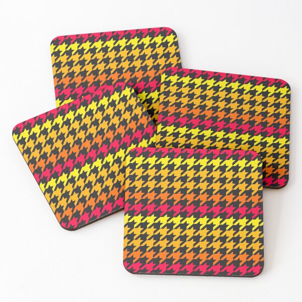 Item preview, Colorful Houndstooth Tartan Checkered Seamless Pattern designed and sold by WheresMyMojo.