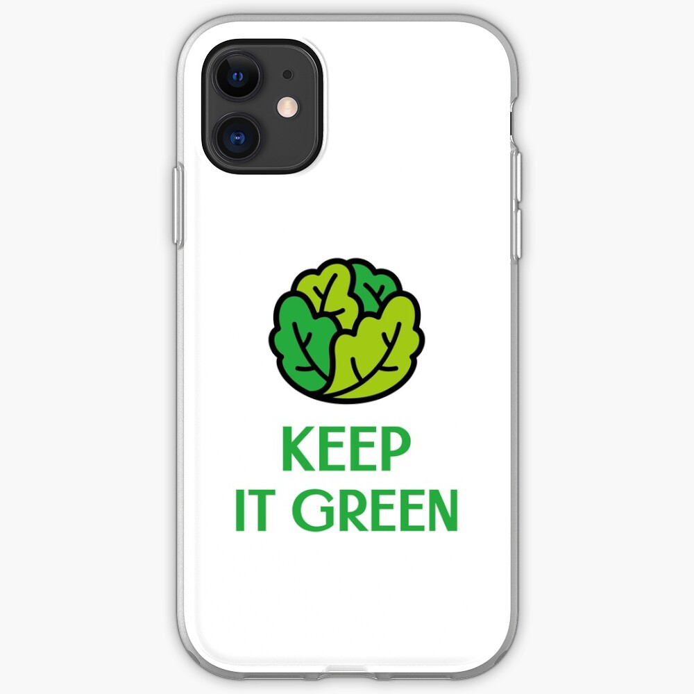 Keep It Green iPhone Case