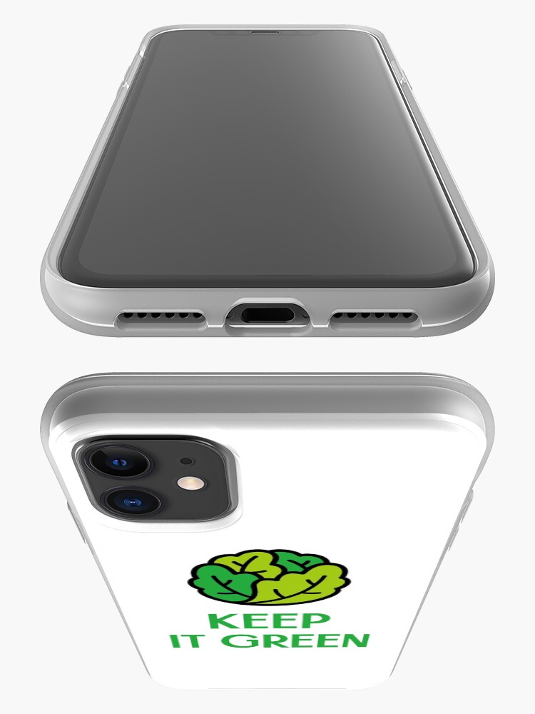 Alternate view of Keep It Green iPhone Case