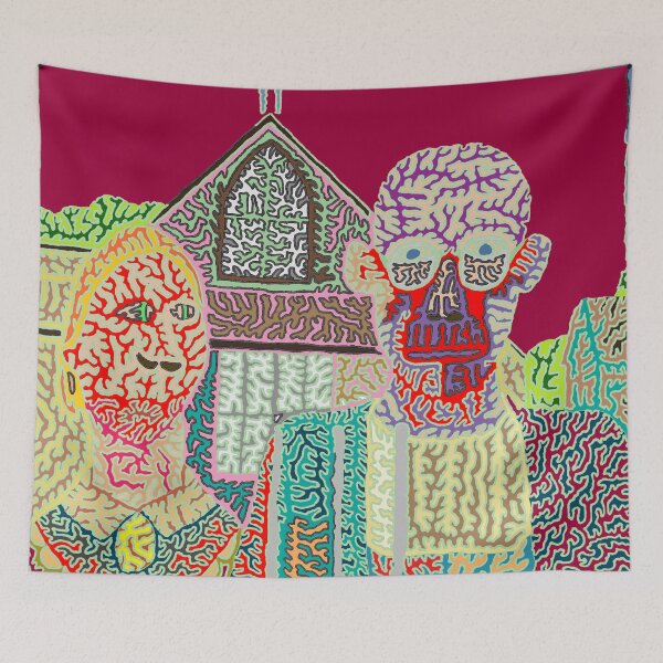 Item preview, Zombi Americano Gótico designed and sold by Maxwell Nightser.