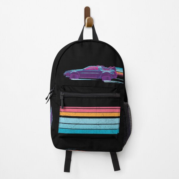 Vintage Delorean Time Machine Backpack