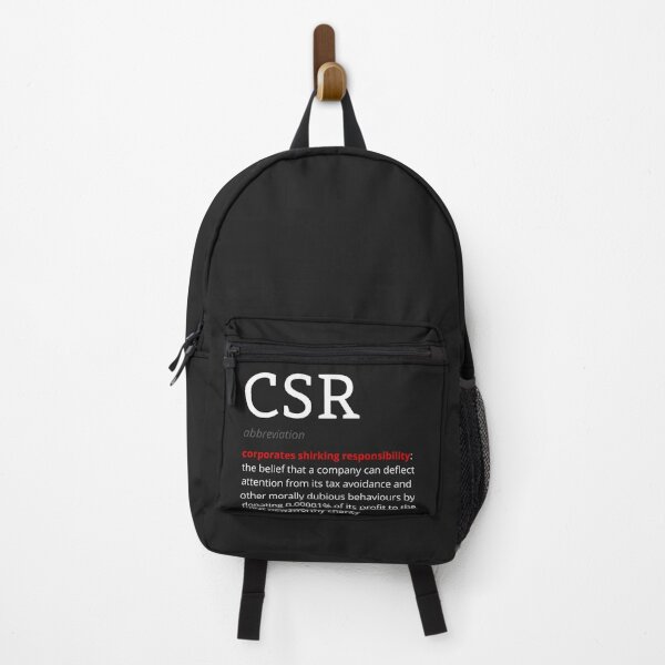 Item preview, CSR - Corporates Shirking Responsibility designed and sold by vonLotto.