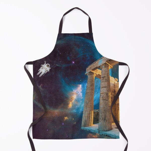 Item preview, Parthenon Acropolis Greece Meets Space and Astronaut designed and sold by idovedesign.