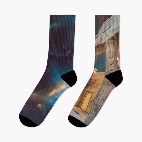 Item preview, Parthenon Acropolis Greece Meets Space and Astronaut designed and sold by idovedesign.
