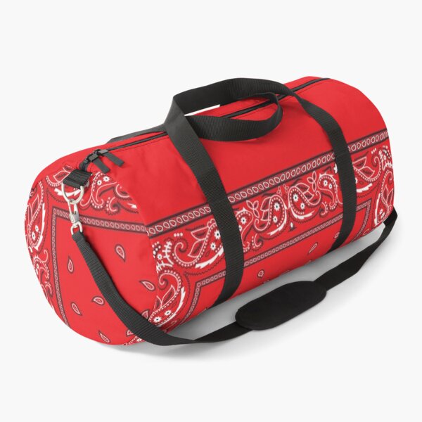 Red Bandana Duffle Bags for Sale | Redbubble
