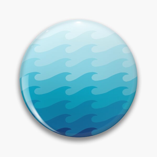 Item preview, Shades of blue wave Pattern designed and sold by enriquepma.