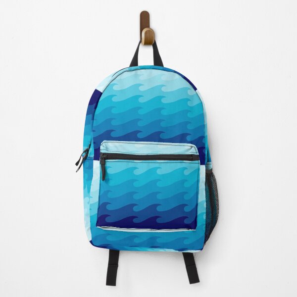 Item preview, Shades of blue wave Pattern designed and sold by enriquepma.