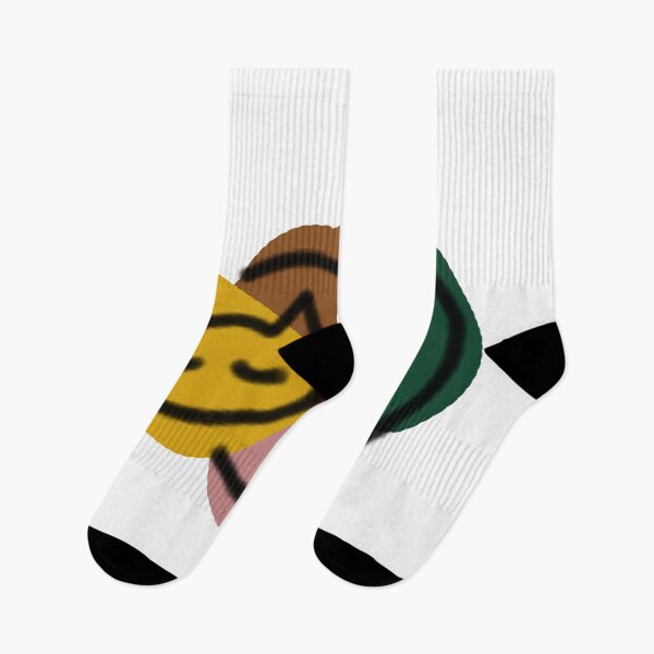 Item preview, minimalist cat doodle with color designed and sold by Nicole  Desmond.