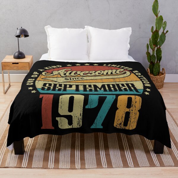 Item preview, Vintage septiembre de 1978 único en su género desde septiembre de 1978 42.o regalo de cumpleaños 42 años designed and sold by Takatv.