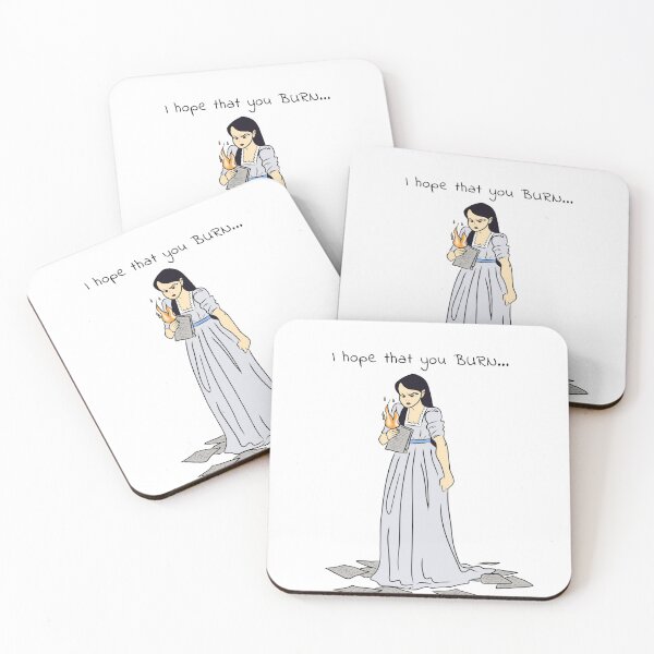Item preview, I Hope That You Burn Eliza Hamilton designed and sold by avaldespino05.