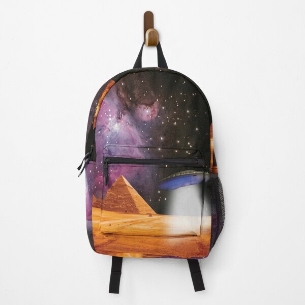 Item preview, Egyptian Pyramids Giza Meets Space and UFO designed and sold by idovedesign.