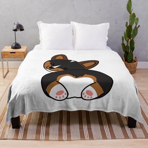 Item preview, Cute Tricolored Corgi Butt designed and sold by Kflick3r.