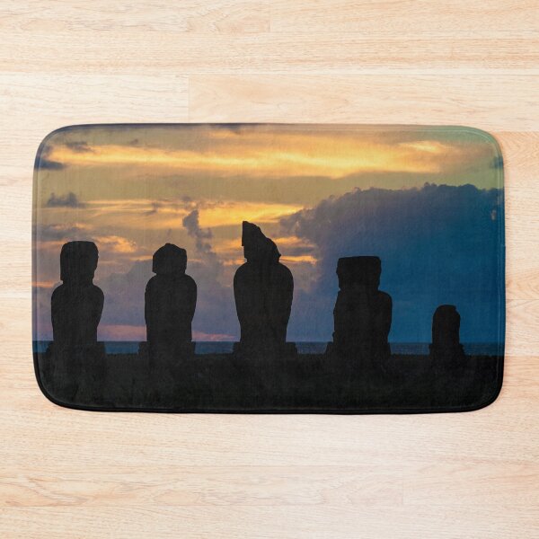 Item preview, Moai's at Sunset designed and sold by Marylou Badeaux.