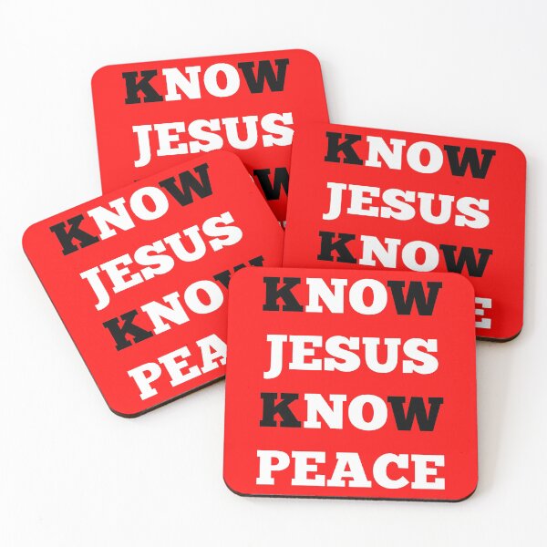 Item preview, KNOW JESUS KNOW PEACE designed and sold by Ampersand-Faith.