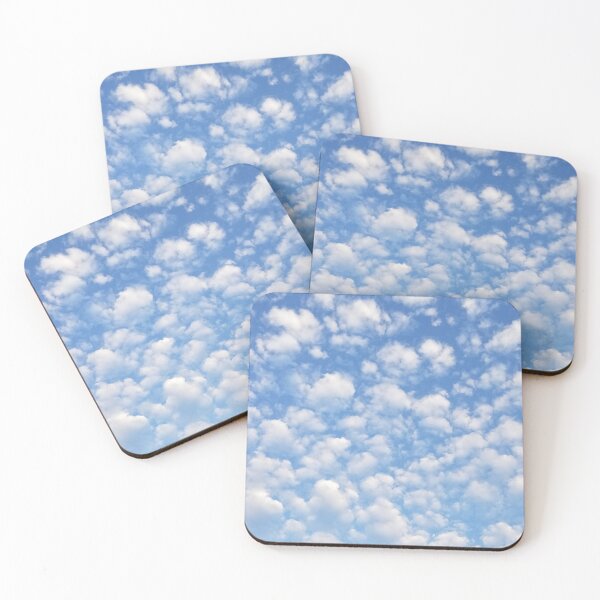 Item preview, White puffy clouds in the sky. designed and sold by Pahl.