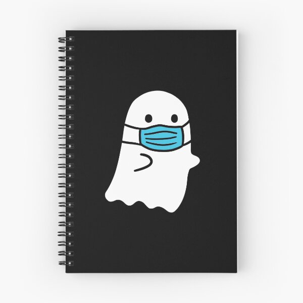 Artikelvorschau, Halloween 2020 - Cute Spoopy Ghost trägt Maske - Social Distancing in Quarantäne entworfen und verkauft von noryushi.