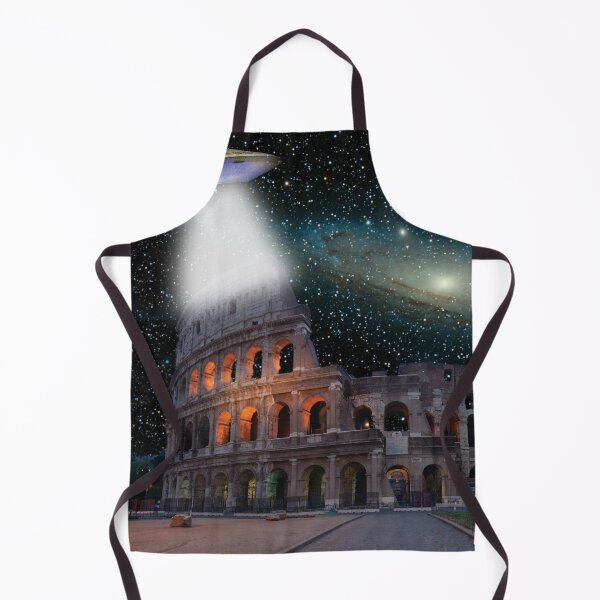 Item preview, Colosseum Rome Italy Meets Space and UFO designed and sold by idovedesign.