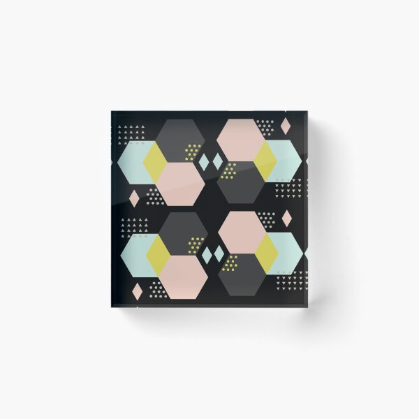 Item preview, Hexagonal dotted art designed and sold by Giree07.