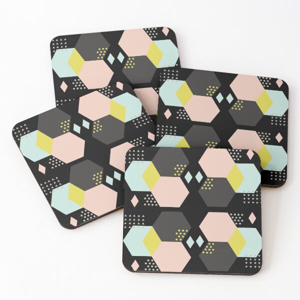 Item preview, Hexagonal dotted art designed and sold by Giree07.