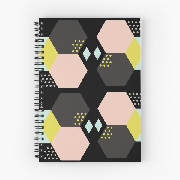 Aperçu de l'œuvre Art en pointillé hexagonal créée et vendue par Giree07.