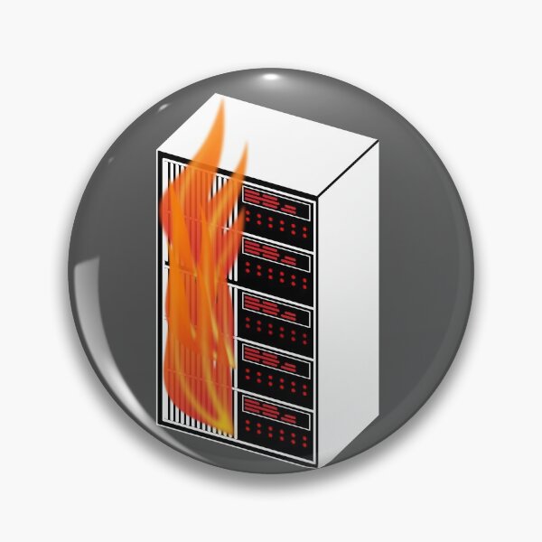 Item preview, Are We Down? Server on Fire designed and sold by Pinnacle of Decadence.