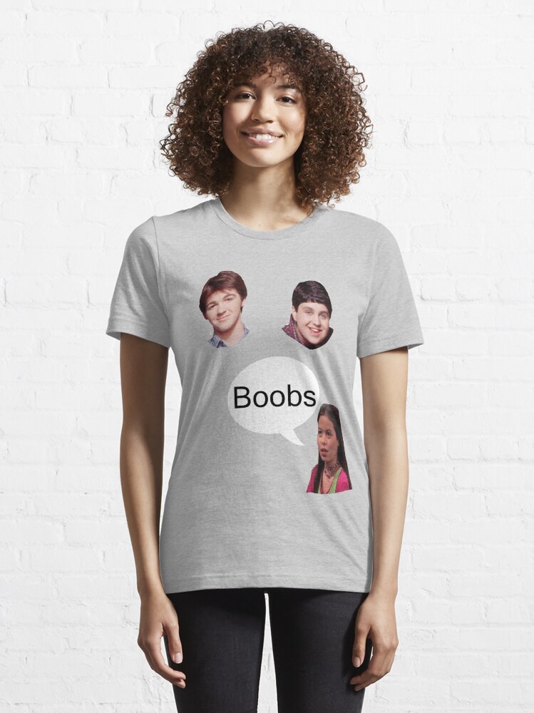 boobs with t shirt
