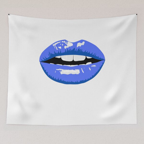 Item preview, Blue lips designed and sold by thekyngsqueen.